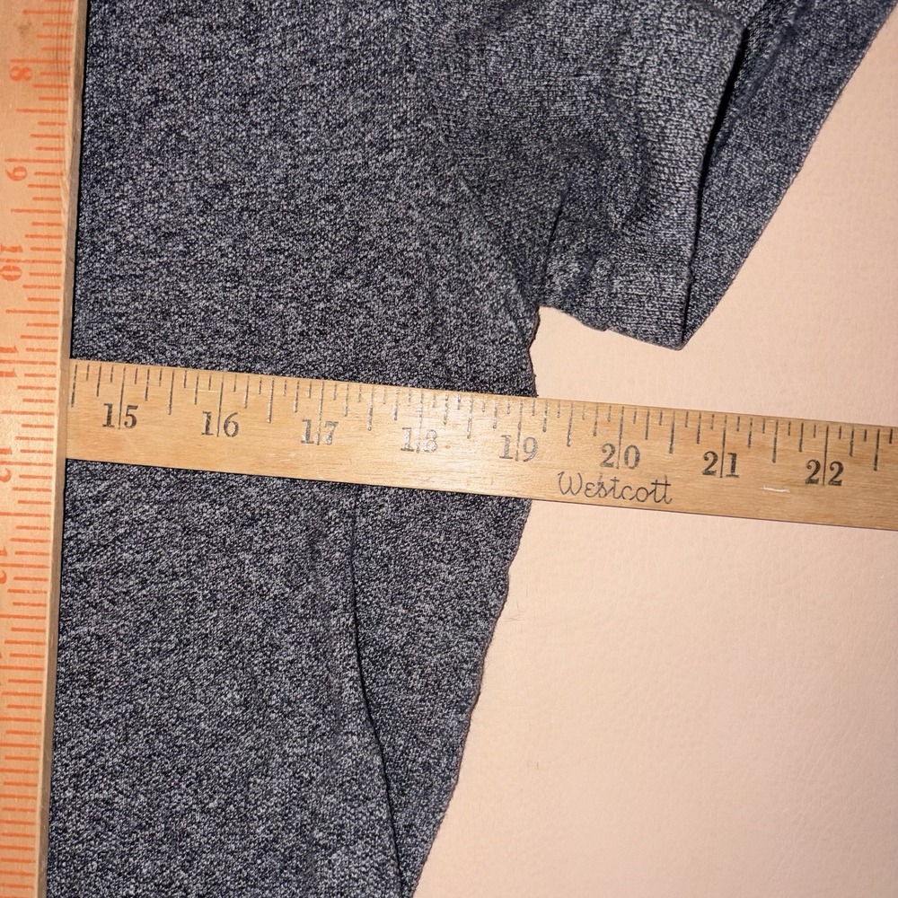 Lacoste Crocodile Polo Shirt FR 5 US Large Slim Gray Cotton Piqué Classic Y2K - Picture 4 of 8